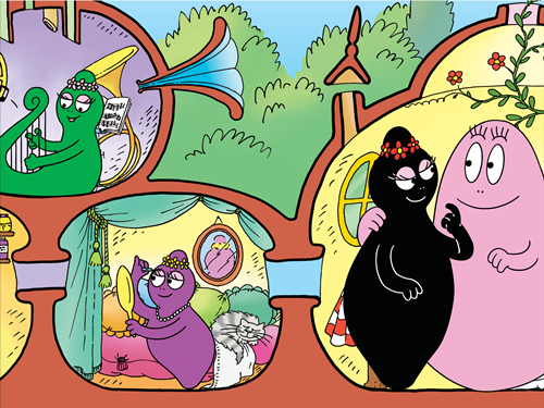barbapapa instruments musique maison
